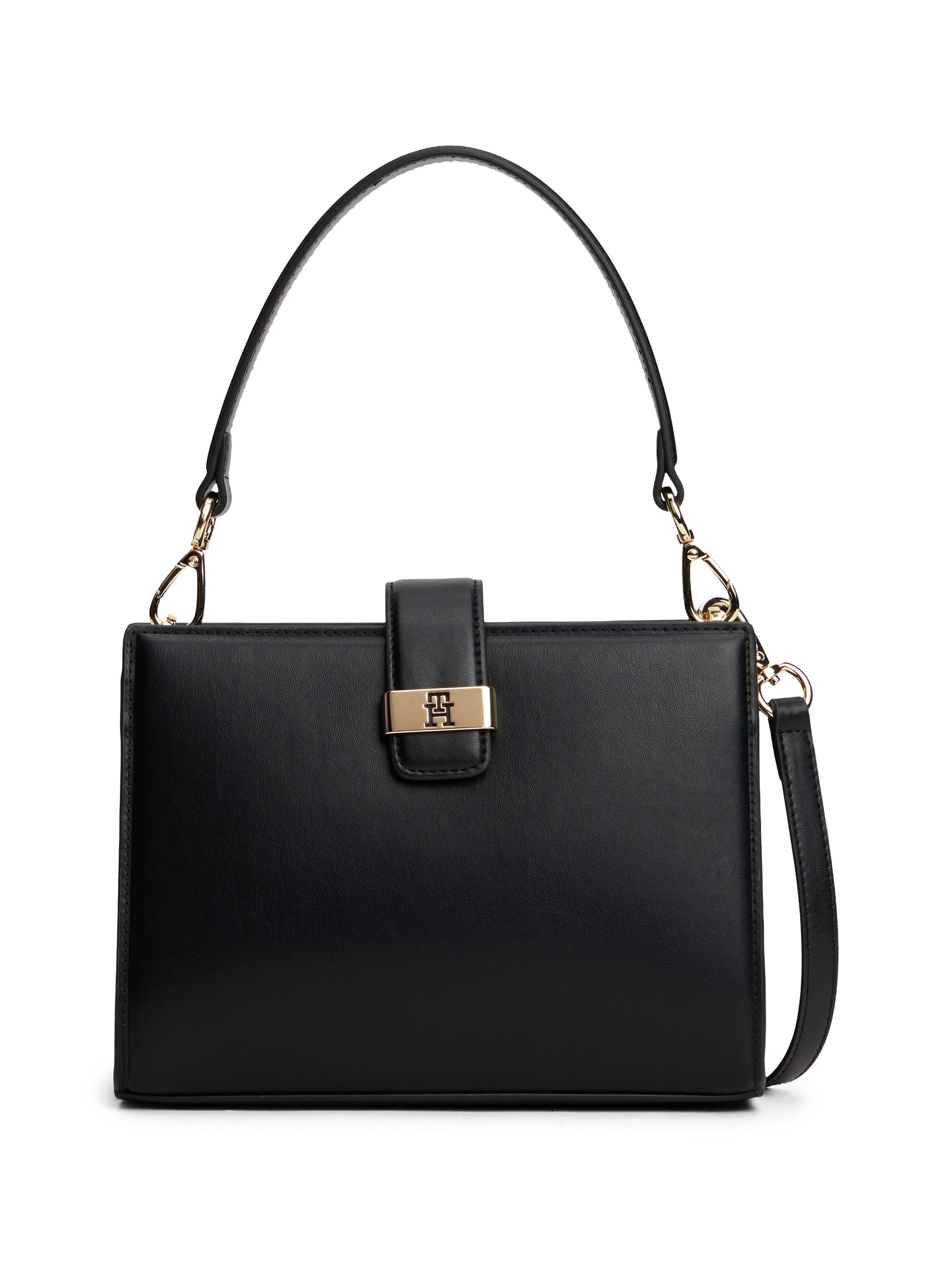 Tommy Hilfiger Satchel TH HERITAGE MINI SATCHEL, Damen Umhängetasche, Tragetasche, Schultertasche mit Logo