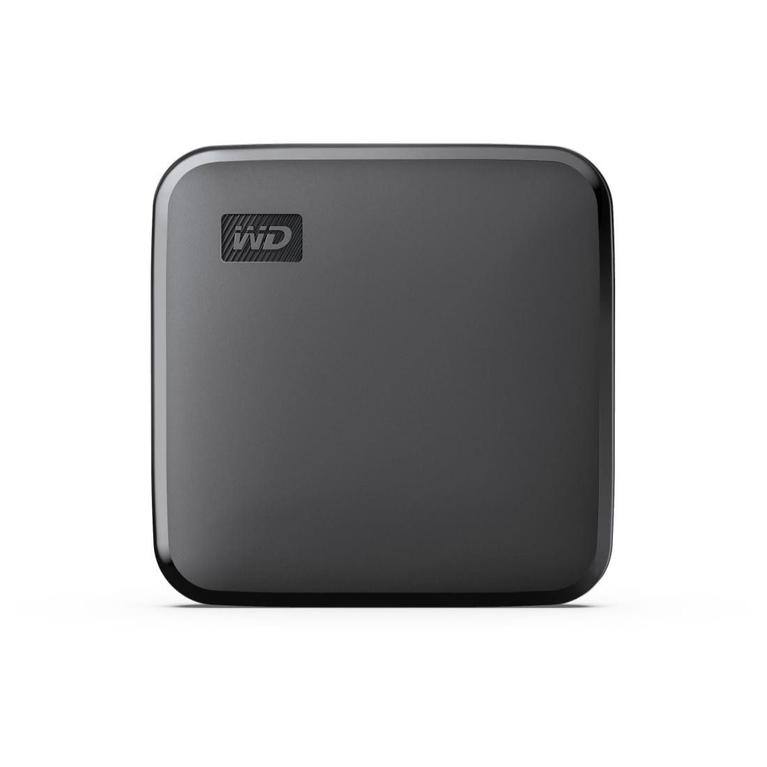 Western Digital Mobile SSD-Festplatte "WD Elements SE SSD Portable", 2TB, Schwarz externe SSD (2000 GB) 3,5" 400 MB/S Lesegeschwindigkeit