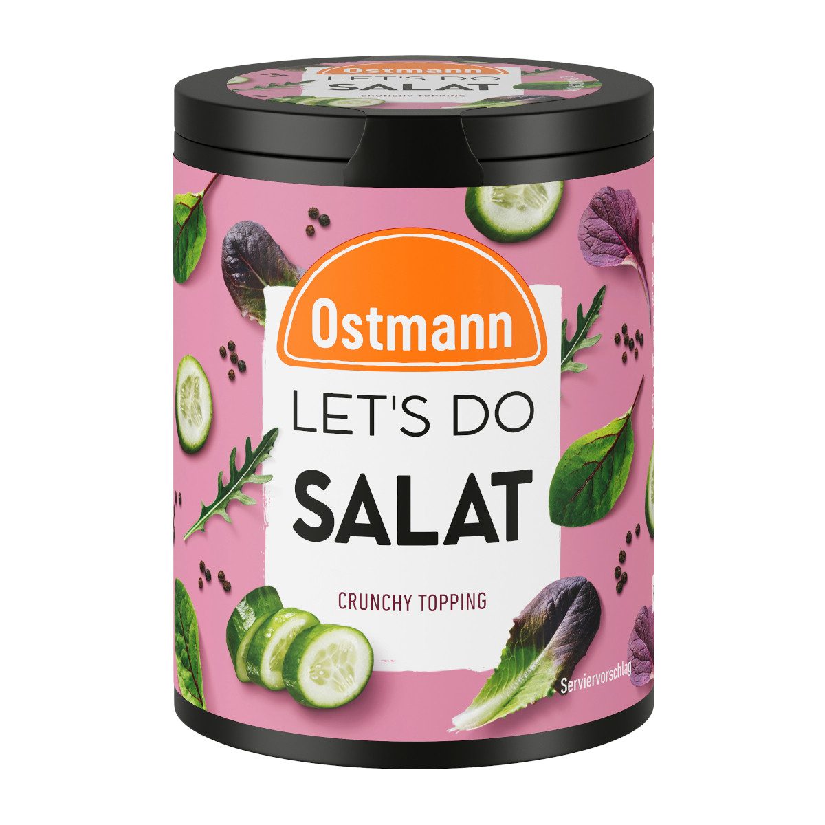 Ostmann Gewürz, Ostmann Lets Do Salat Gewürzsalz aromatisch knusprig Packung 55g
