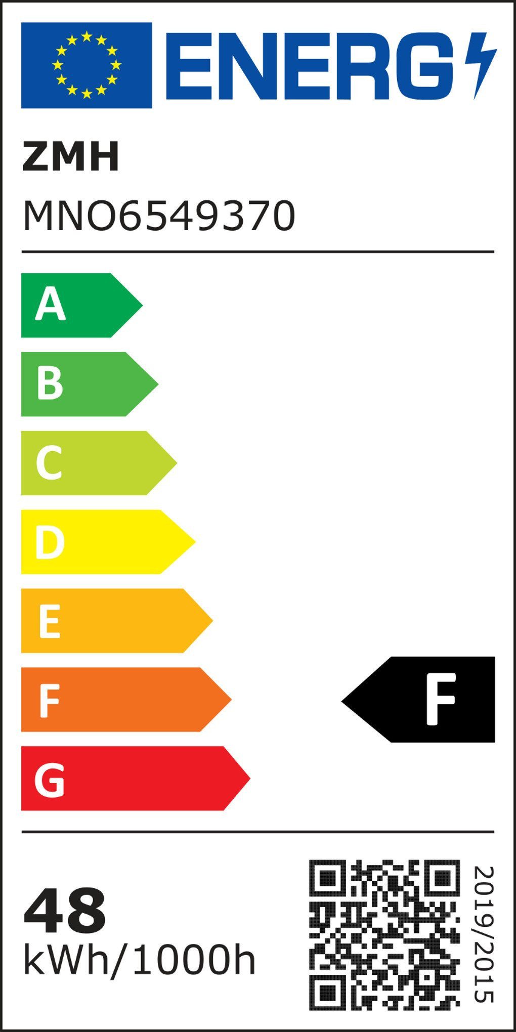 Energieeffizienzklasse: 