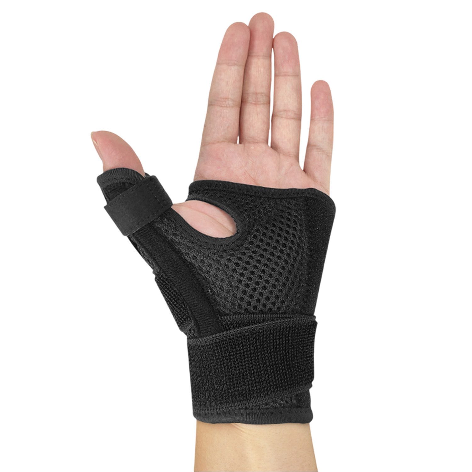 Refttenw Daumenbandage Links,Daumenschiene für Arthritis,Gelenkverletzungen,Sehnenentzündung (1-tlg)