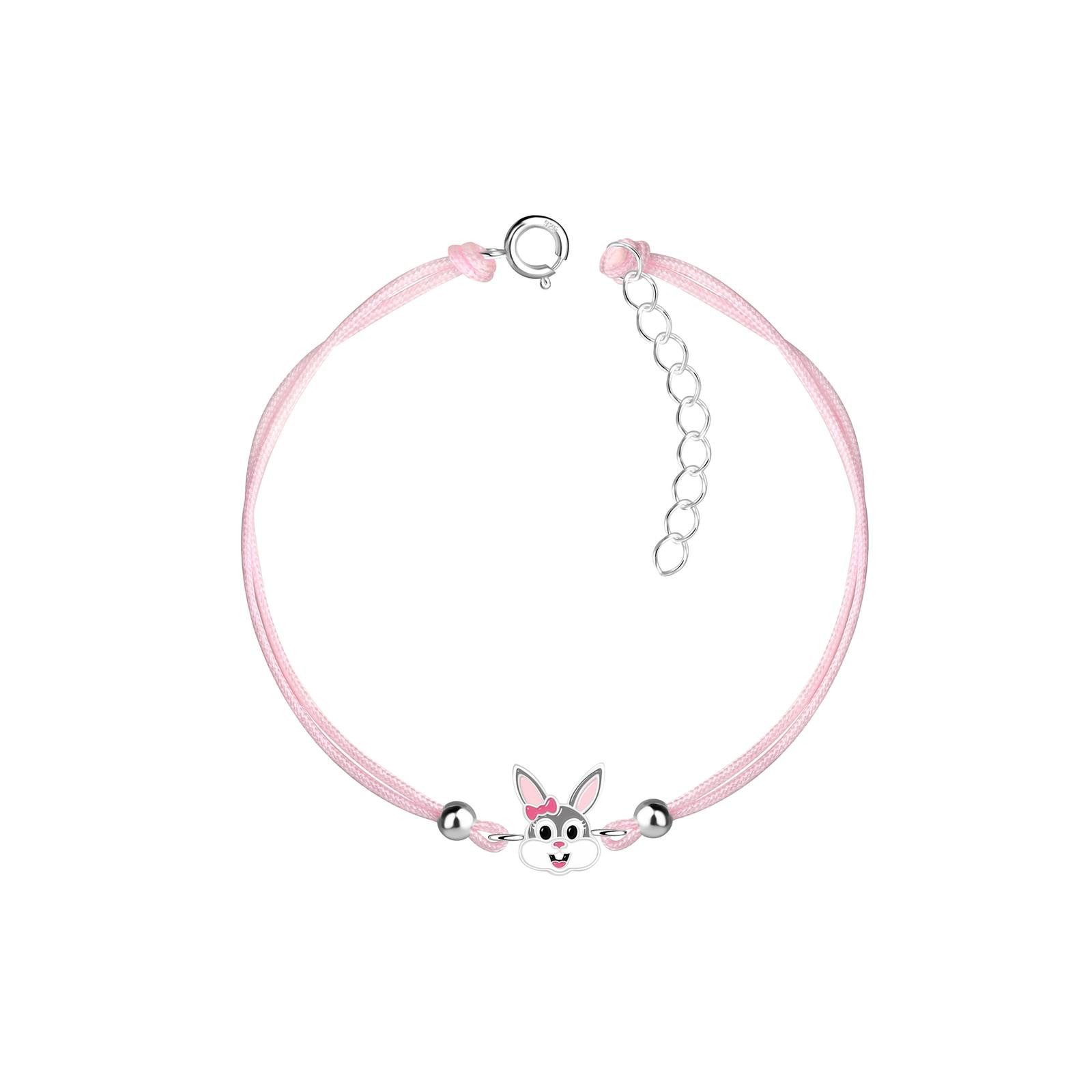 Silberarmband Hasen Kinder Armband 925 Silber