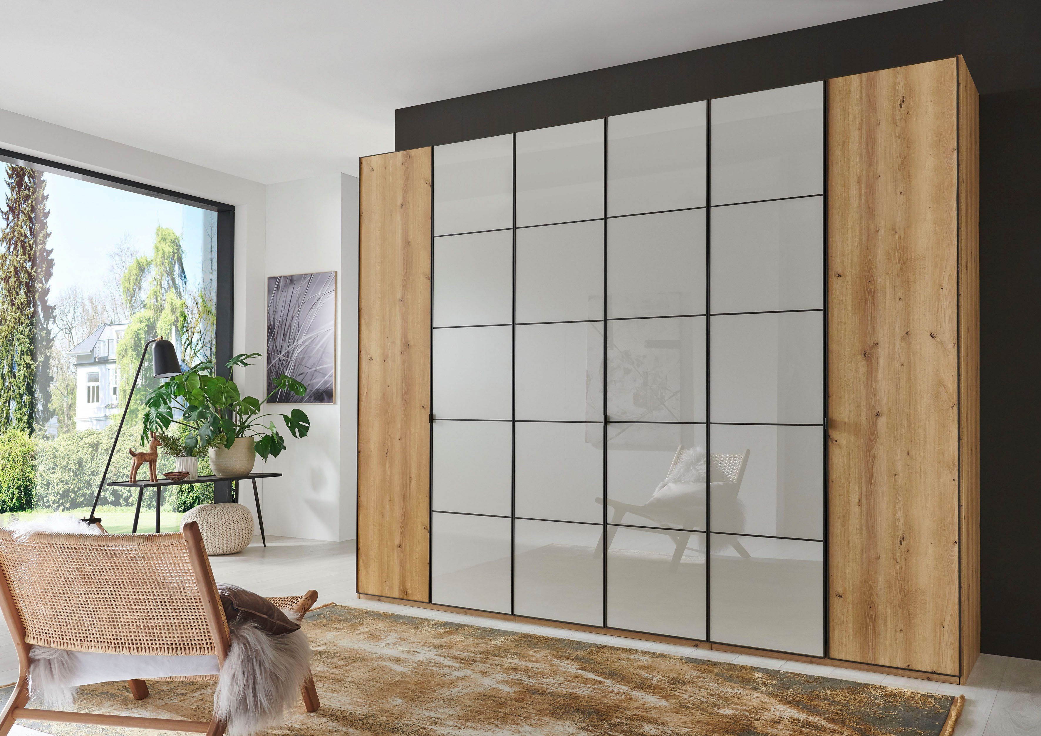 WIEMANN Drehtürenschrank Quito hochwertige Beschläge inkl. Türdämpfung