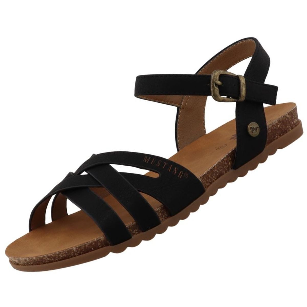 Mustang Shoes 26M0162014-black Sandale Schick durch den Sommer