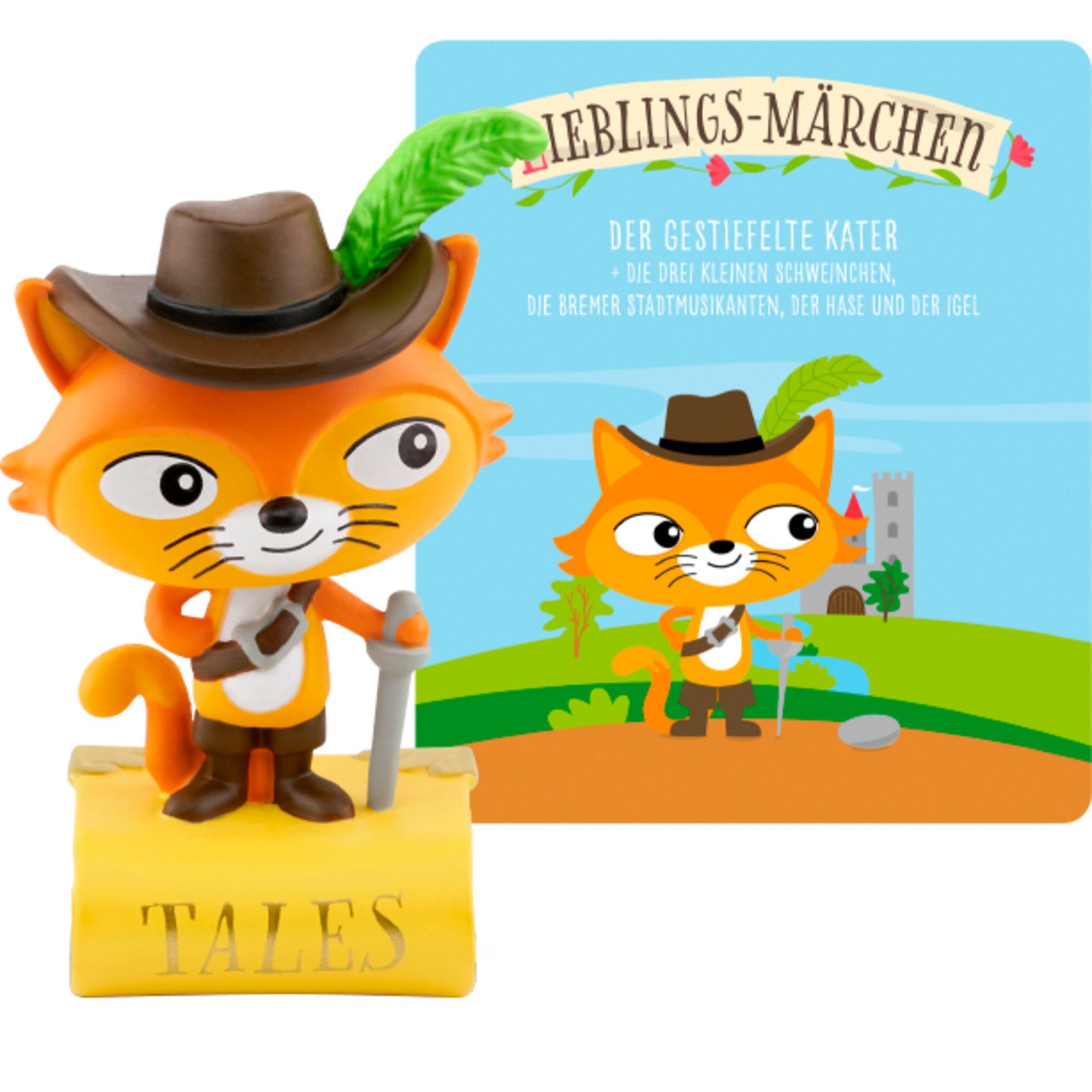 tonies Hörspielfigur tonies Lieblings-Märchen - Der gestiefelte Kater