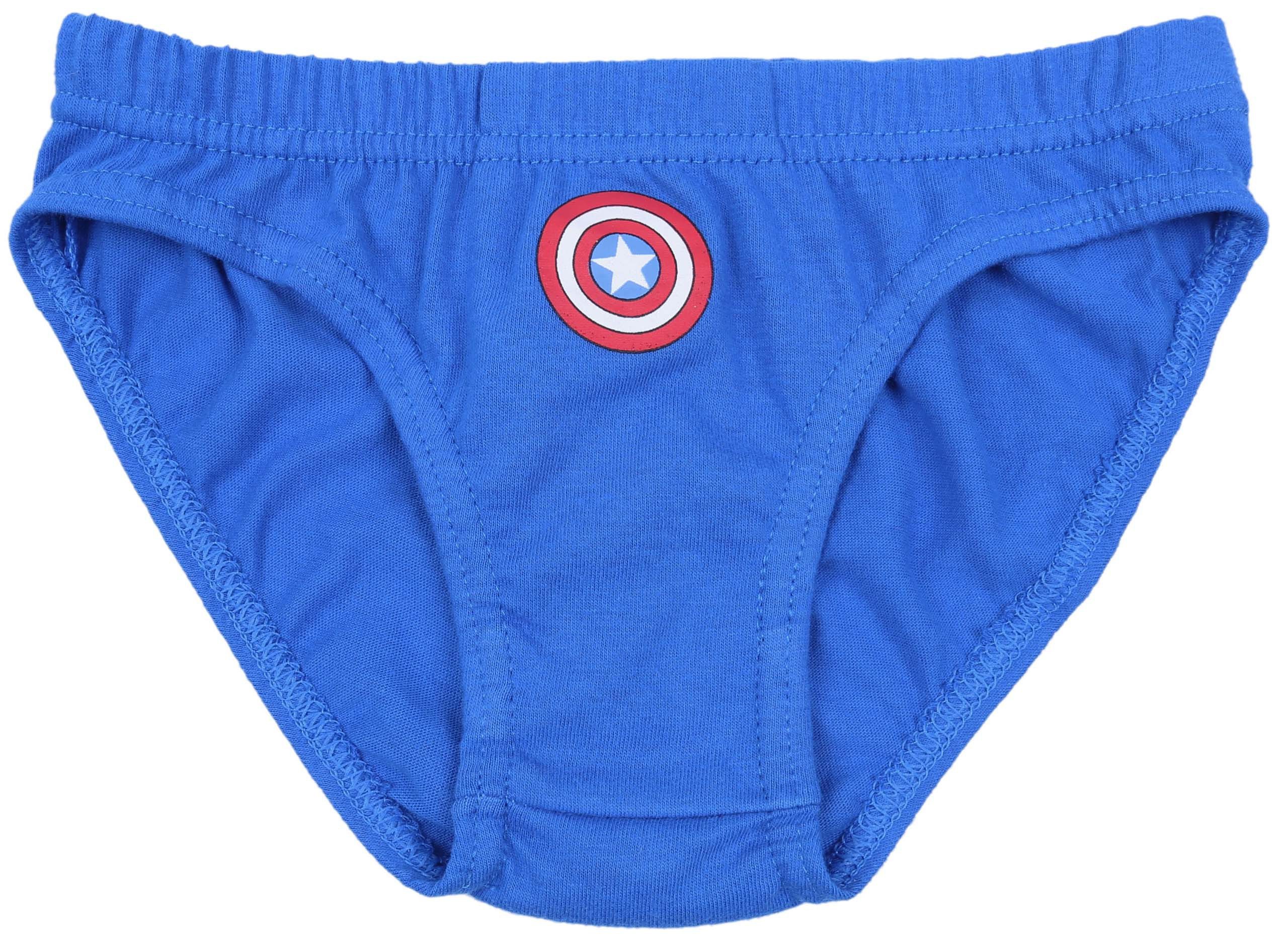 Sarcia.eu Blusentop Graues T-Shirt + Unterhose AVENGERS MARVEL 8-9 Jahre