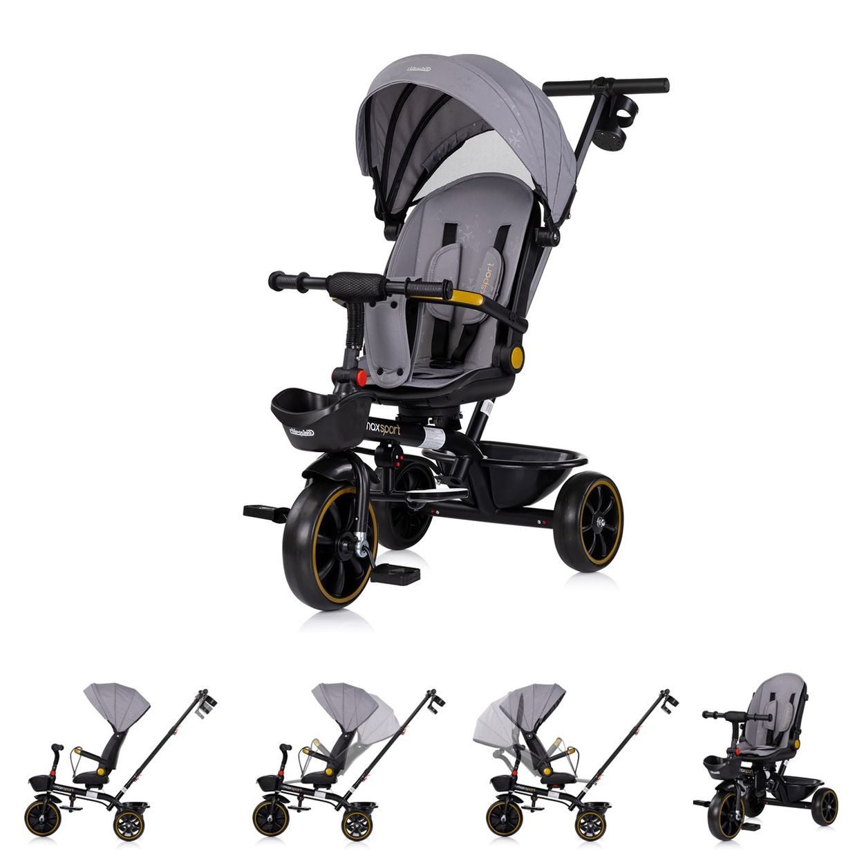 Chipolino Dreirad Tricycle Max Sport 2 günstig online kaufen