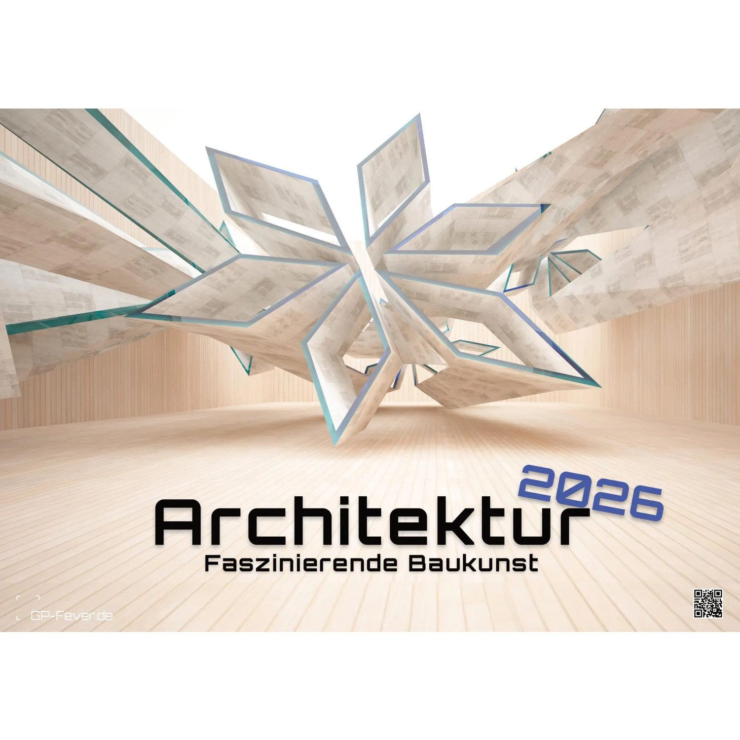 Wandkalender Architektur - faszinierende Baukunst - 2026 - Kalender DIN A2