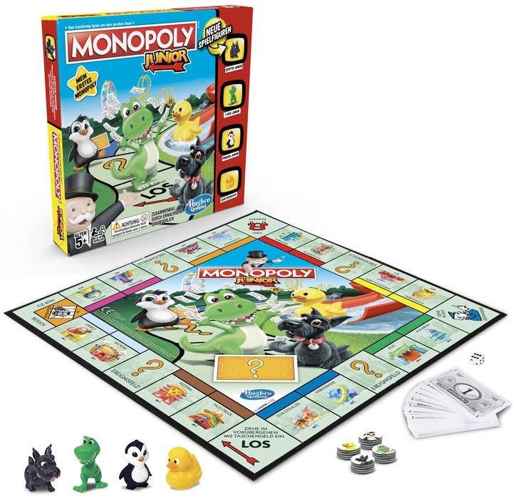 Image of Hasbro Gaming Monopoly Junior, Multicolor