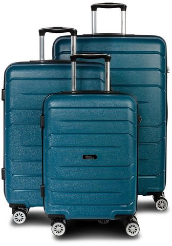 FABRIZIO ® Trolleyset "Alpha blau"...