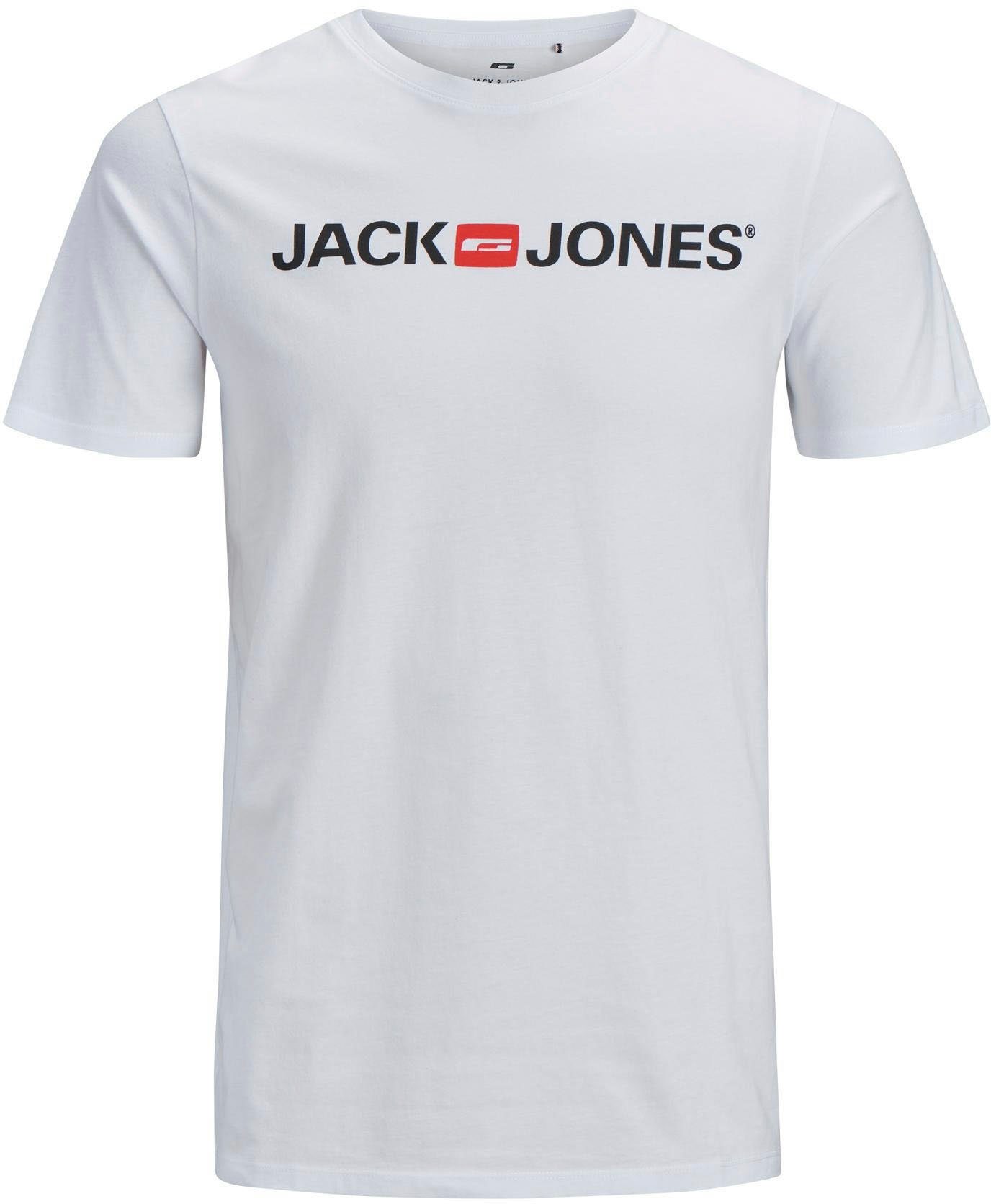 Jack CORP 3er & (Packung, T-Shirt 3-tlg., LOGO 3er-Pack) Packung Jones TEE