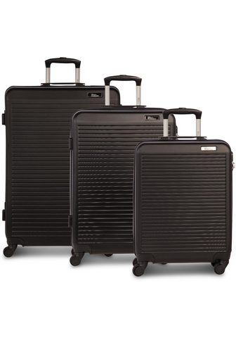 FABRIZIO ® Trolleyset "Connect Schwarz...