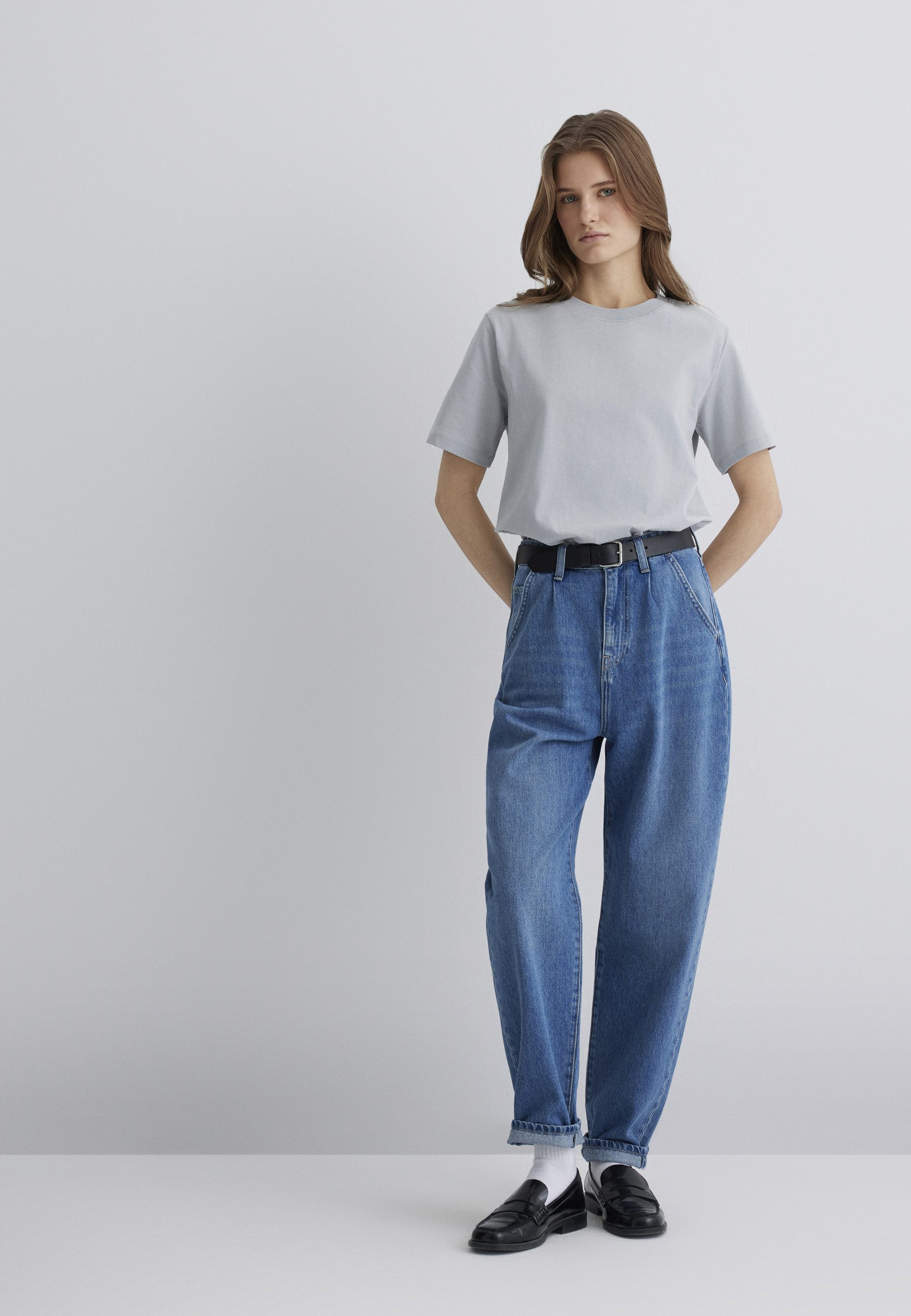 Mavi Weite Jeans LAURA Pleated Baggy günstig online kaufen