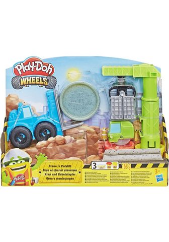 HASBRO Knetset »Play-Doh Wheels Kran &a...