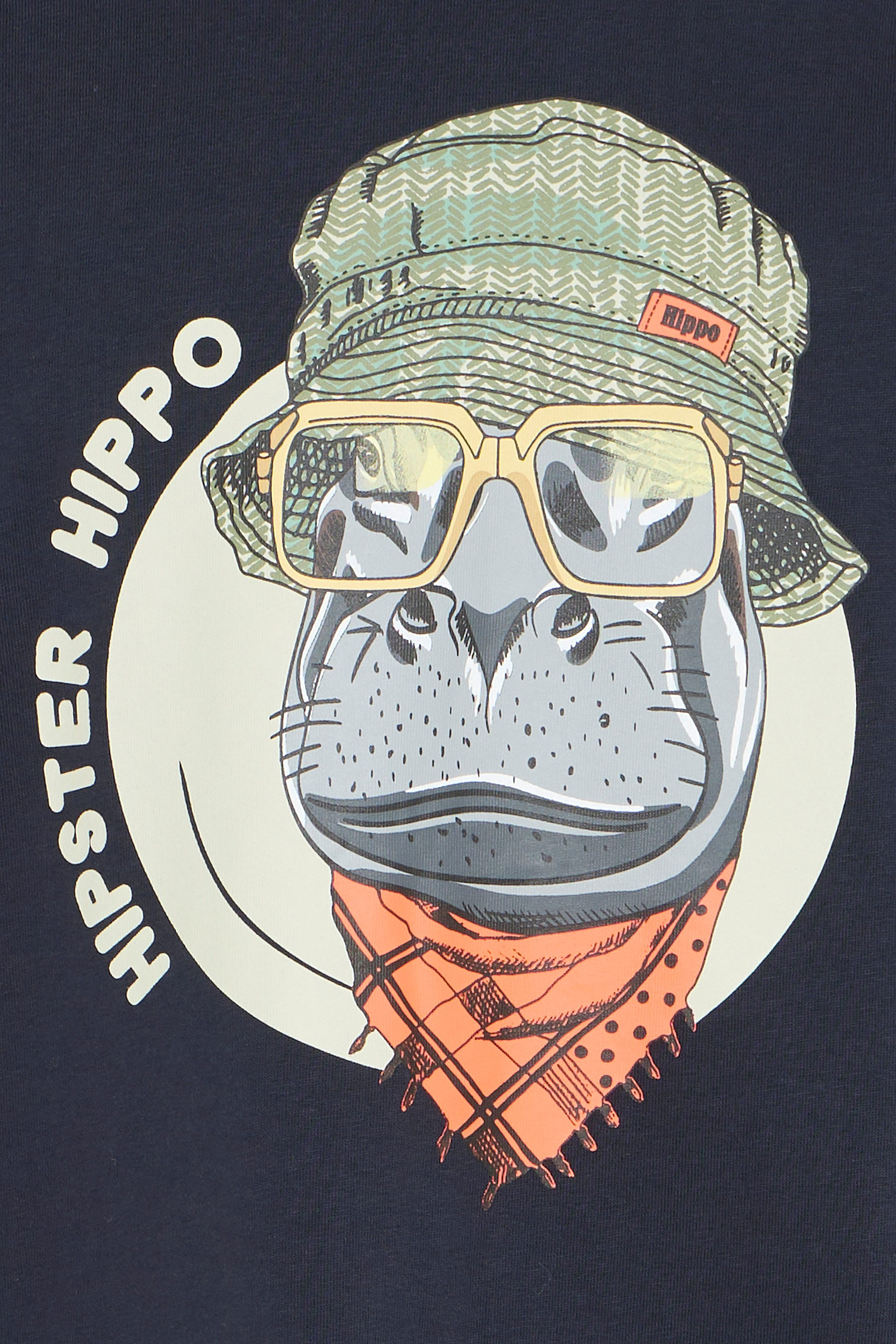 Blend T-Shirt BHKURT FUNNY GRAPHIC S/S TEE mit normaler Länge, ohne Verschluss, aus Baumwolle und Single Jersey