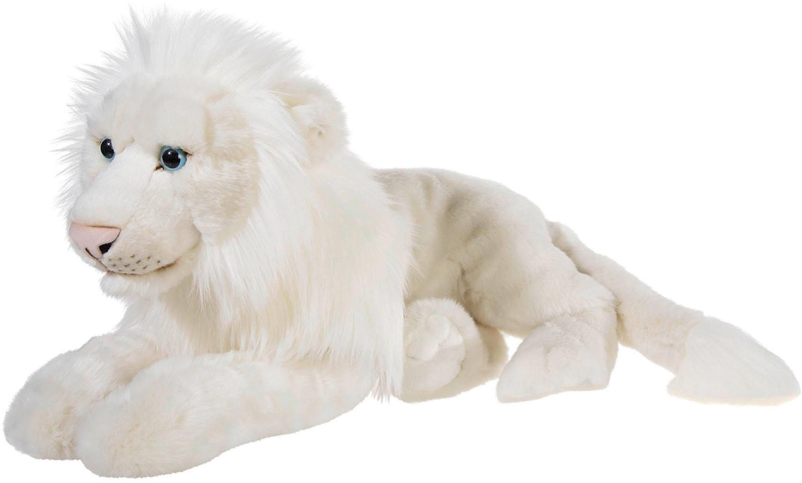 Image of Heunec® Kuscheltier »MISANIMO Weisser Löwe, 50 cm«, liegend
