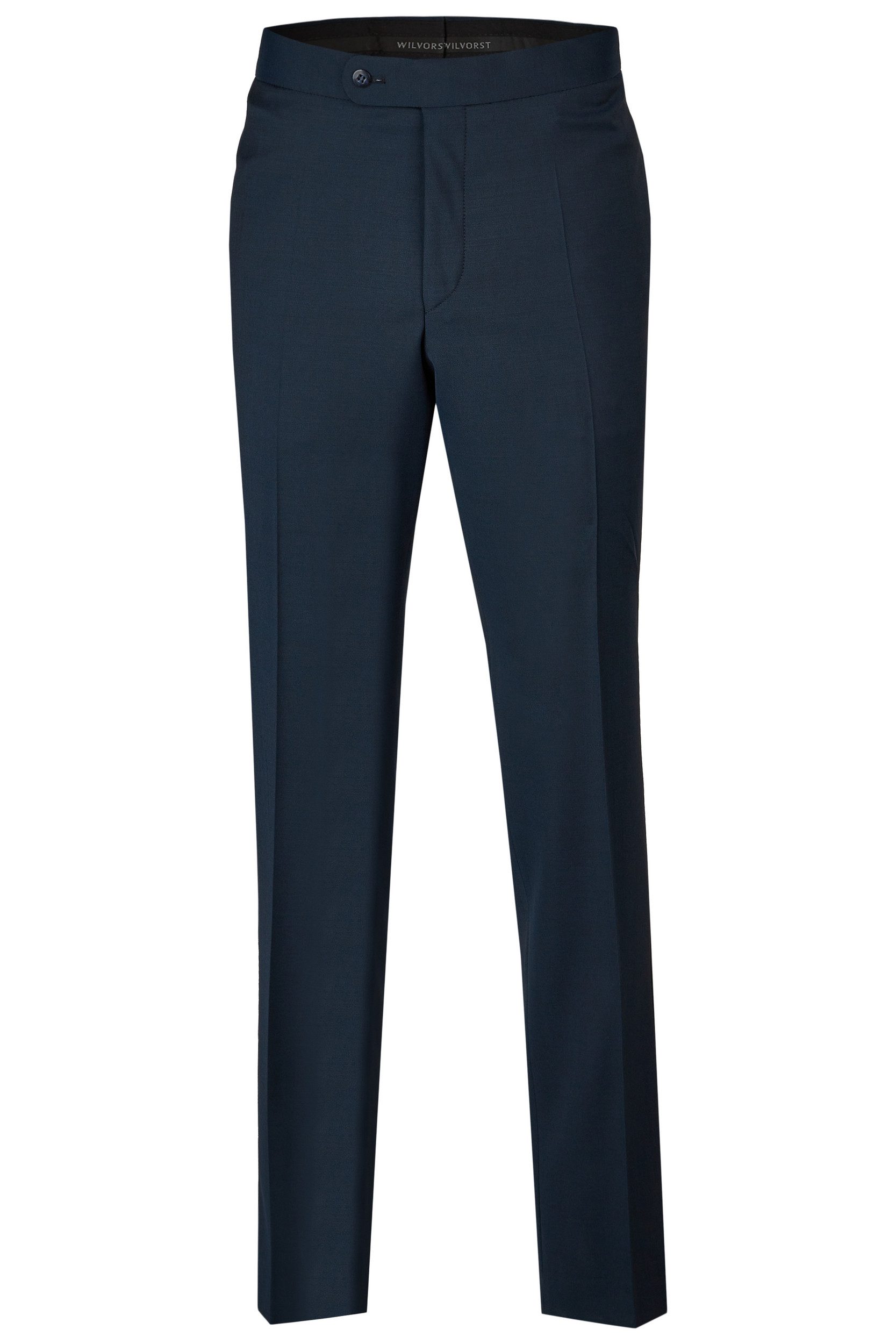 Wilvorst Anzughose Wilvorst CLASSICs Herren Smokinghose Modern-Fit Blau