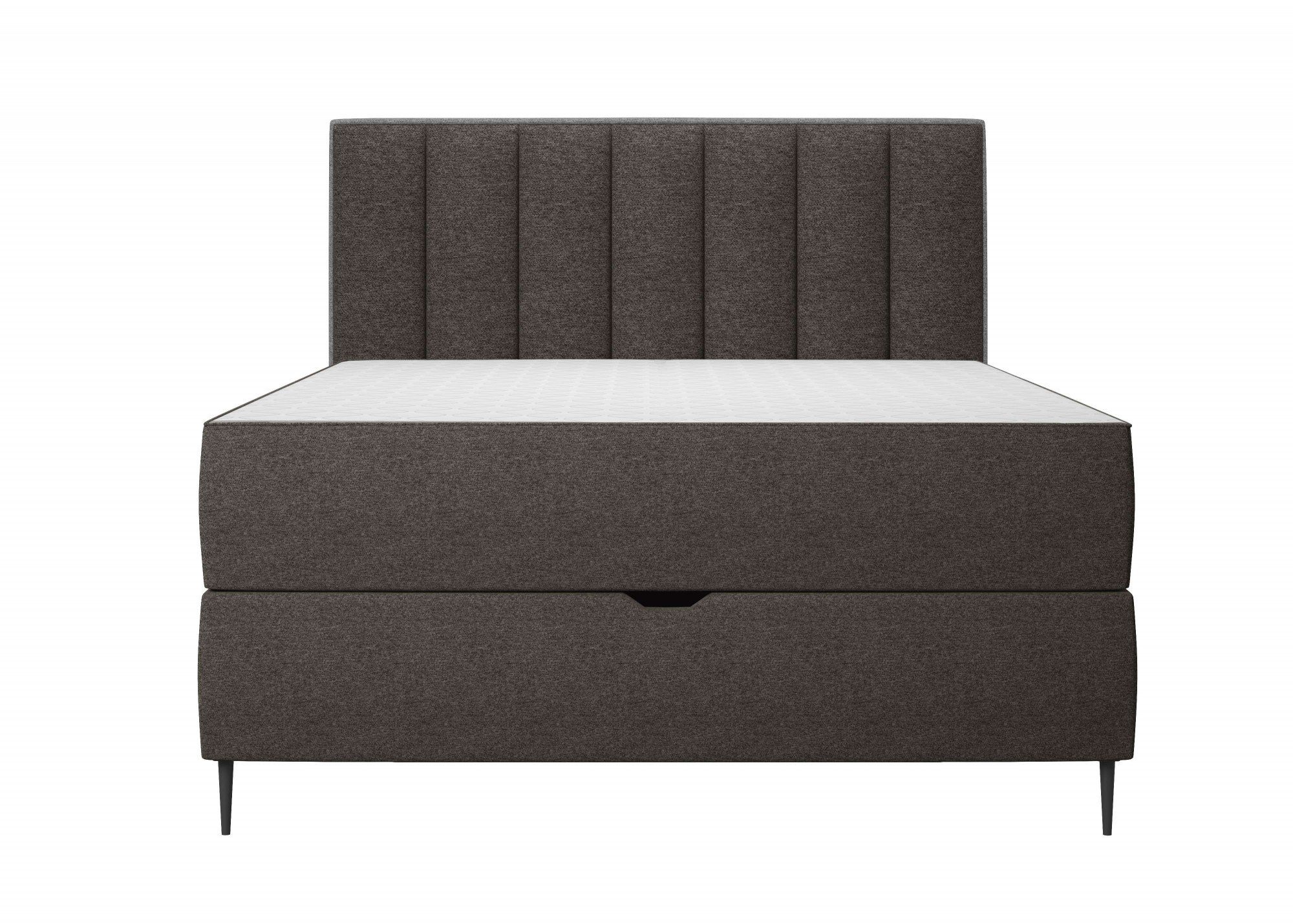 Home affaire Boxbett Rita inkl. Bettkasten, erhältlich in den Breiten 160cm und 180cm, mit Taschen-Federkernmatratze, Komfortliegehöhe von 61cm