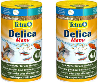 Tetra Fischfutter »Delica Menu«, Flockenfutter 2x100 ml