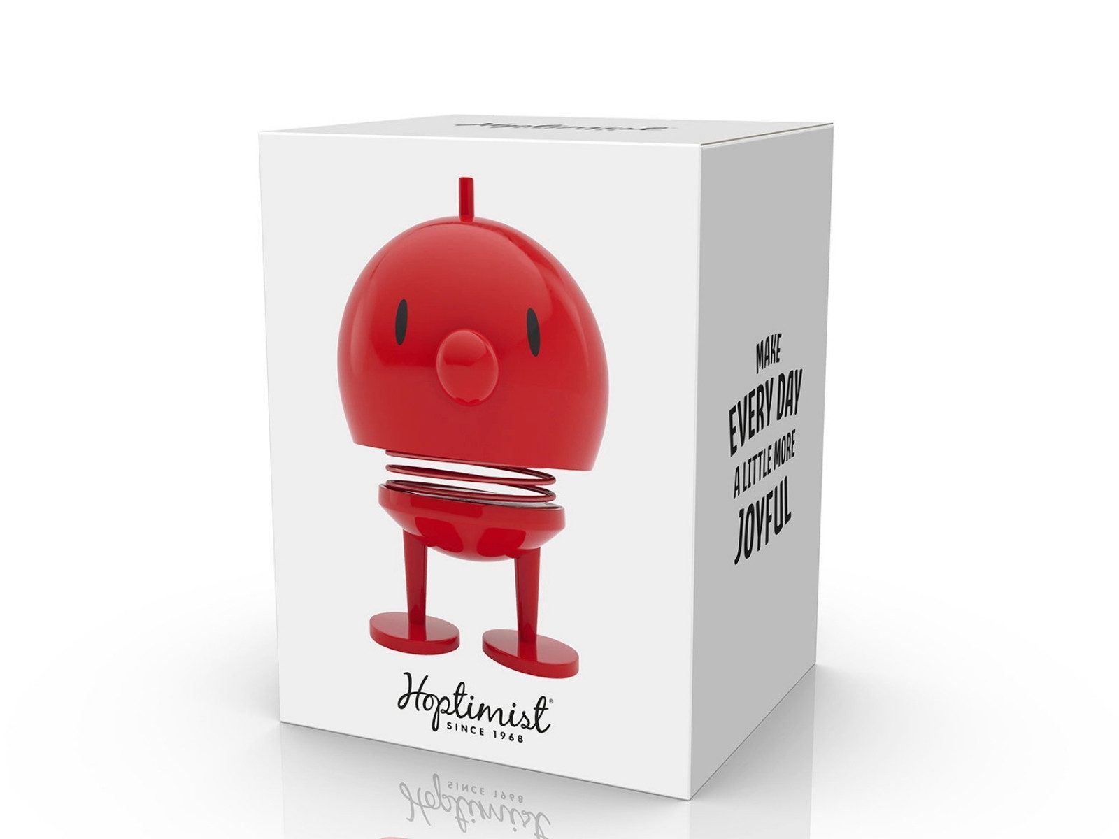 HOPTIMIST Dekofigur Bumble M red 9,5cm
