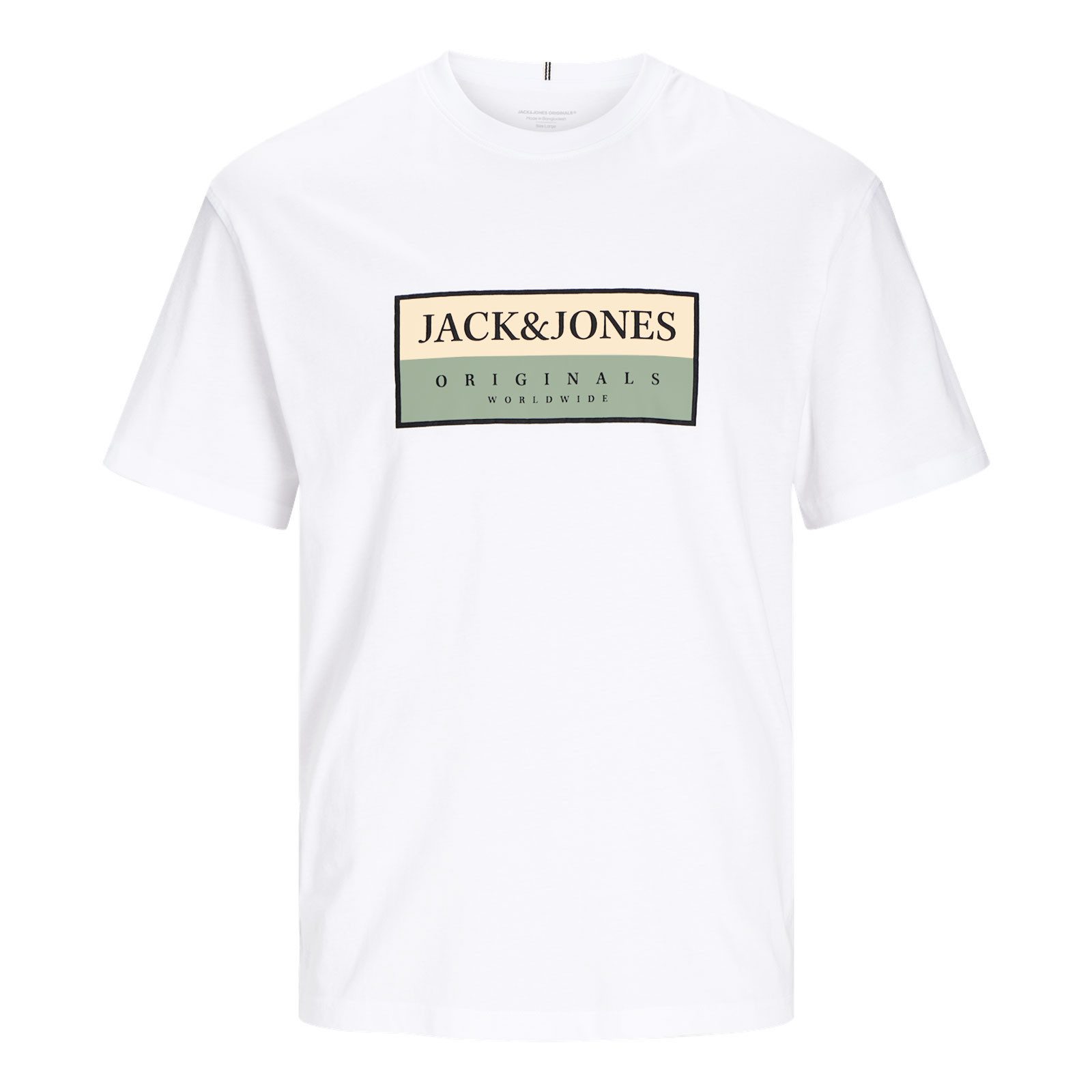 Jack & Jones Herren Rundhals T-Shirt JORFREDERIKSBERG - Relaxed Fit günstig online kaufen