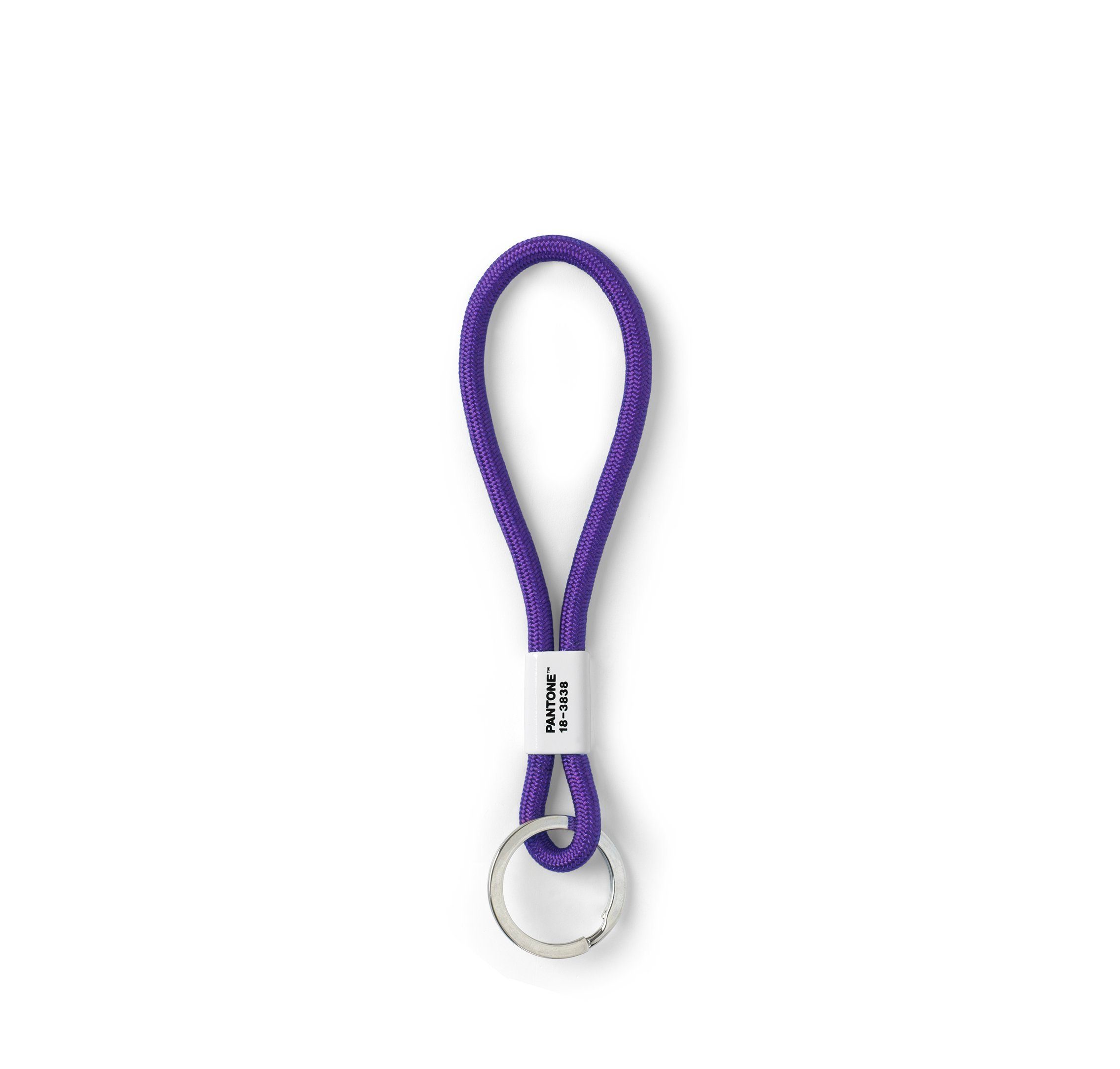 PANTONE Schlüsselanhänger, Design- Schlüsselband, Key Chain, kurz Ultra Violet 18-3838