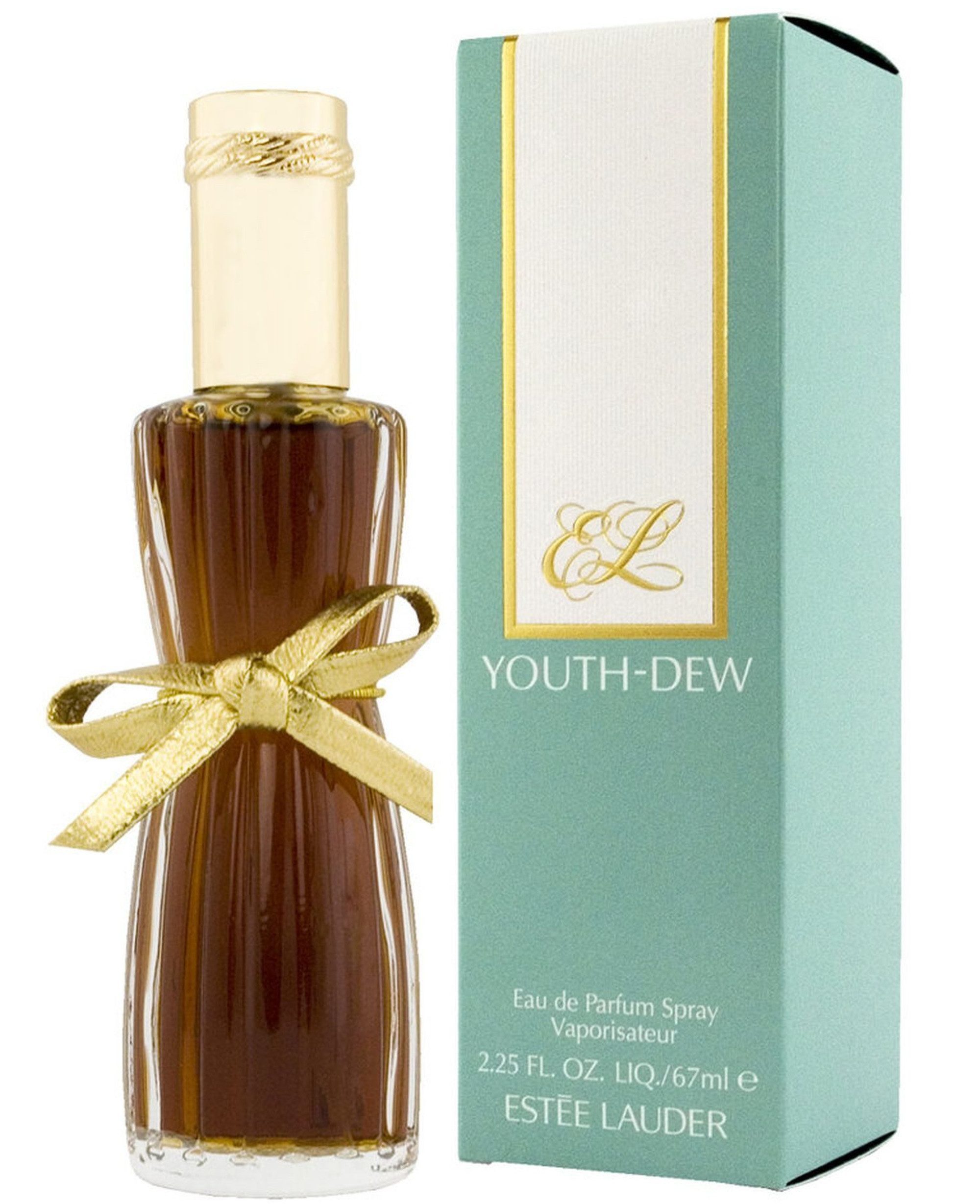 ESTÉE LAUDER Duft-Set Youth Dew Eau de Parfum (EDP) Damen Spray, Würzig-orientalischer Duft mit Nelke, Orange, Zimt und Vanille