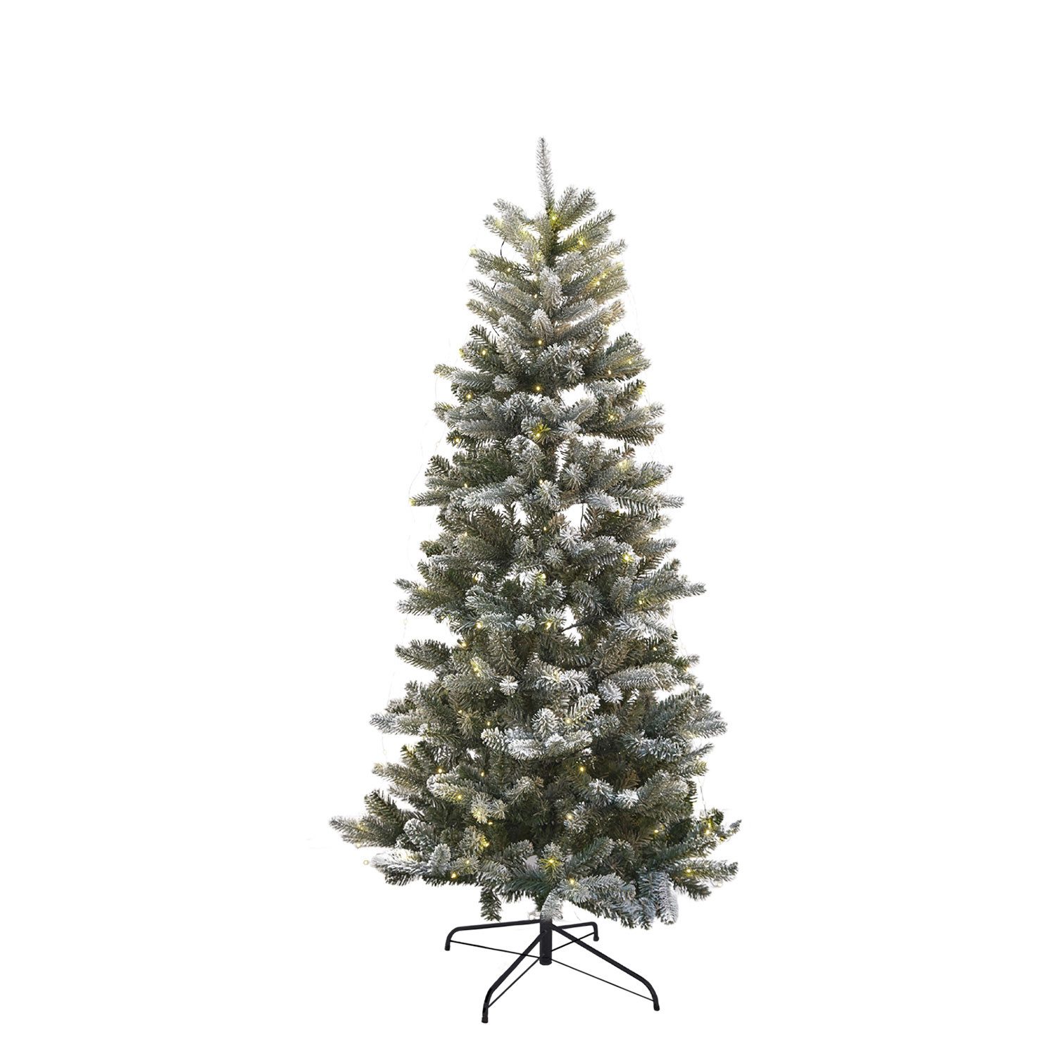 Sirius Home A/S LED Baum Elias Tree beschneit LED warmweiß outdoor, LED fest integriert, warmweiß