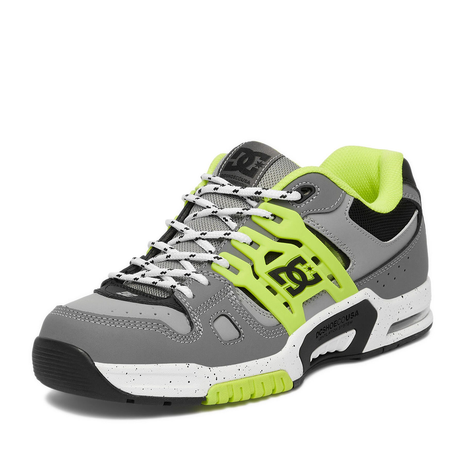 DC Shoes Dc Shoes Herren-Sneakers Grau DC SHOES-EO-AT-2 DC02906025 Grau Sneaker – Bild 5 von 5