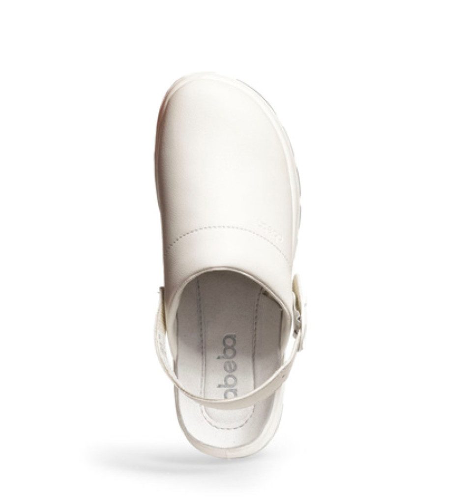 Abeba Clog ACTIVE 877021 Weiß OB Berufsschuh 3 Sohlentechnologien