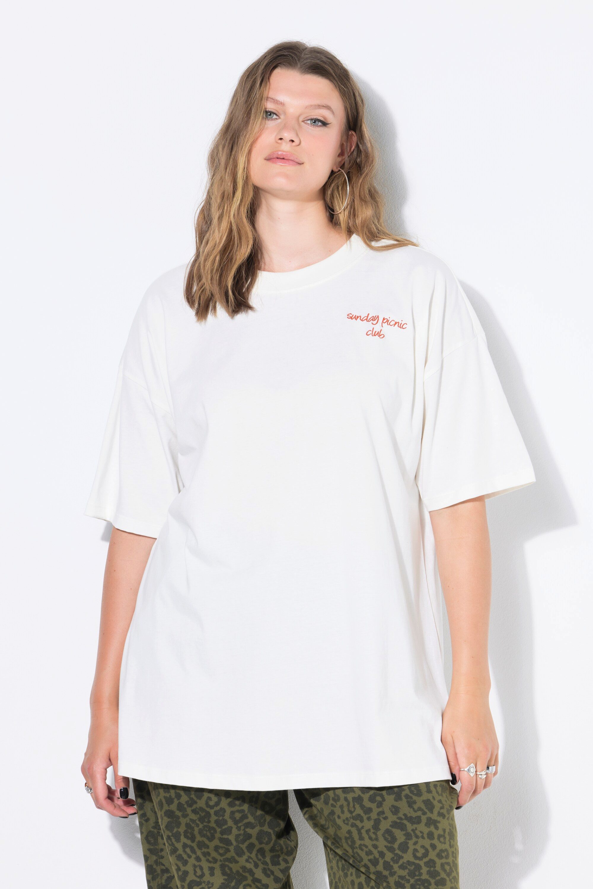 Studio Untold T-Shirt T-Shirt oversized Picnic-Rückenprint günstig online kaufen