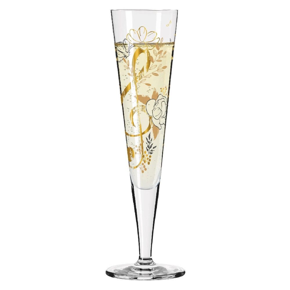 Sektglas Ritzenhoff Goldnacht Champus #45 M. Sparschu F25