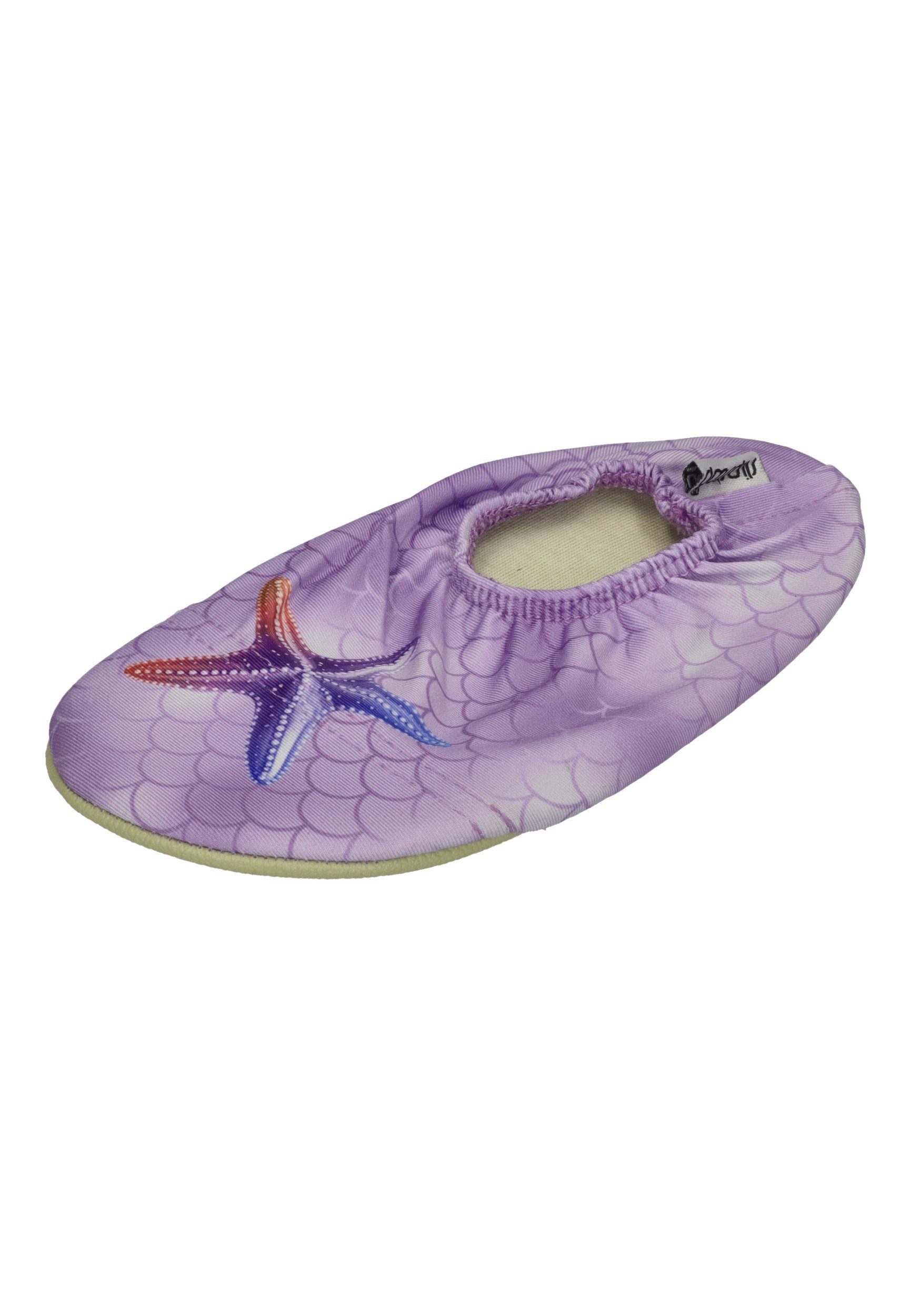 Slipstop Delicate Badeschuh Seestern lila