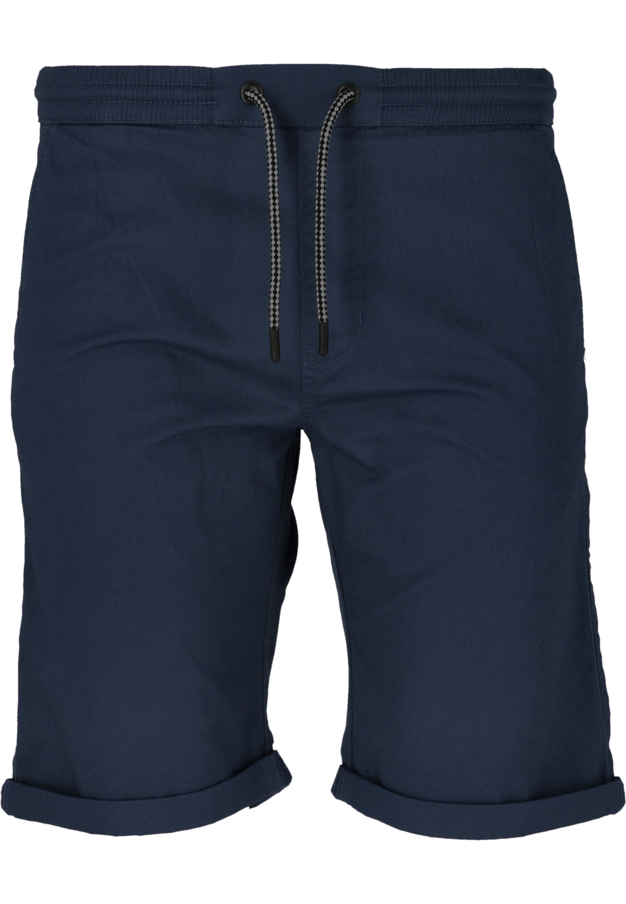 CRUZ Shorts Gilchrest mit Seitentaschen dunkelblau praktischen