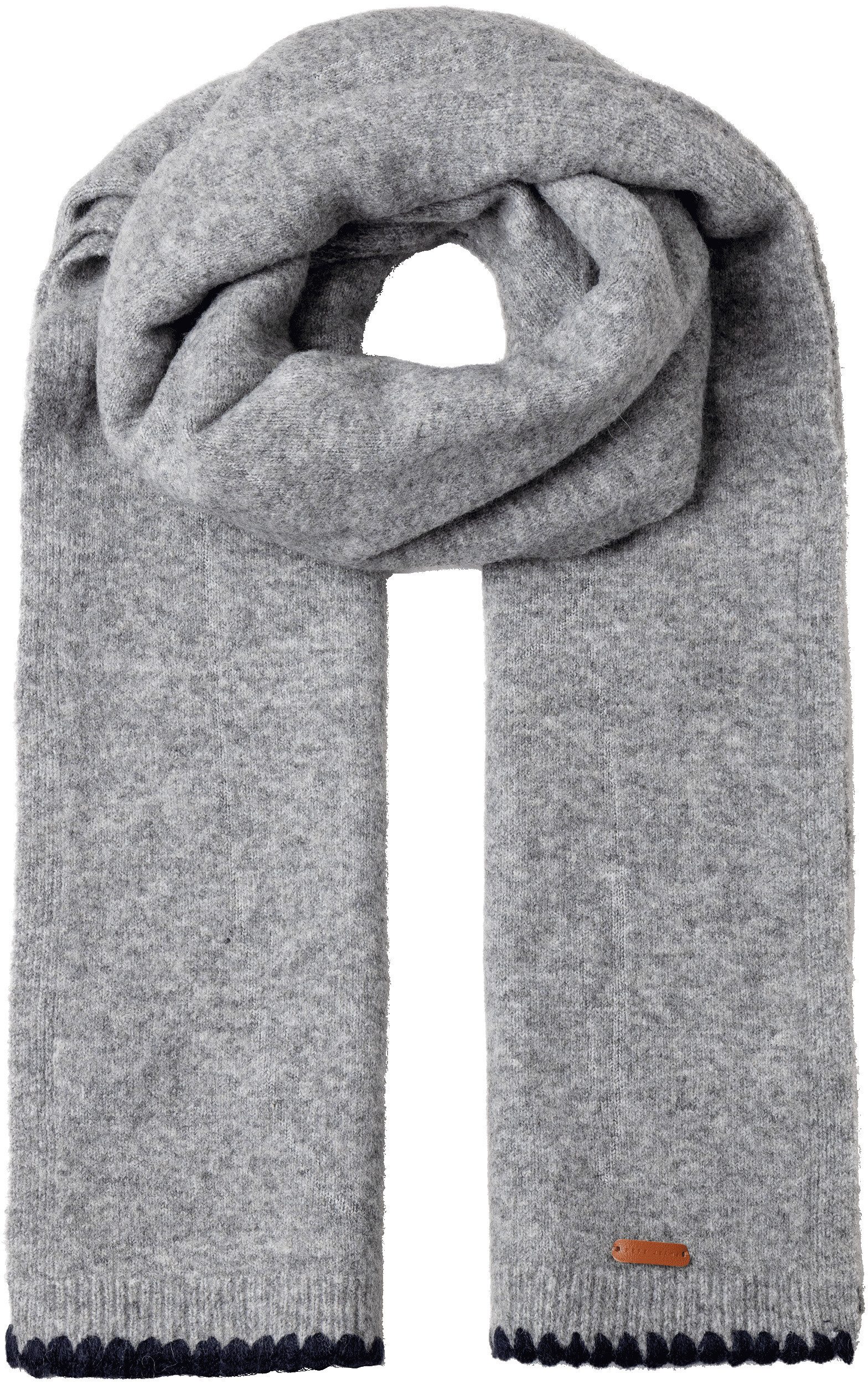Pepe Jeans Schal FAINE SCARF, aus fein gestricktem Materialmix