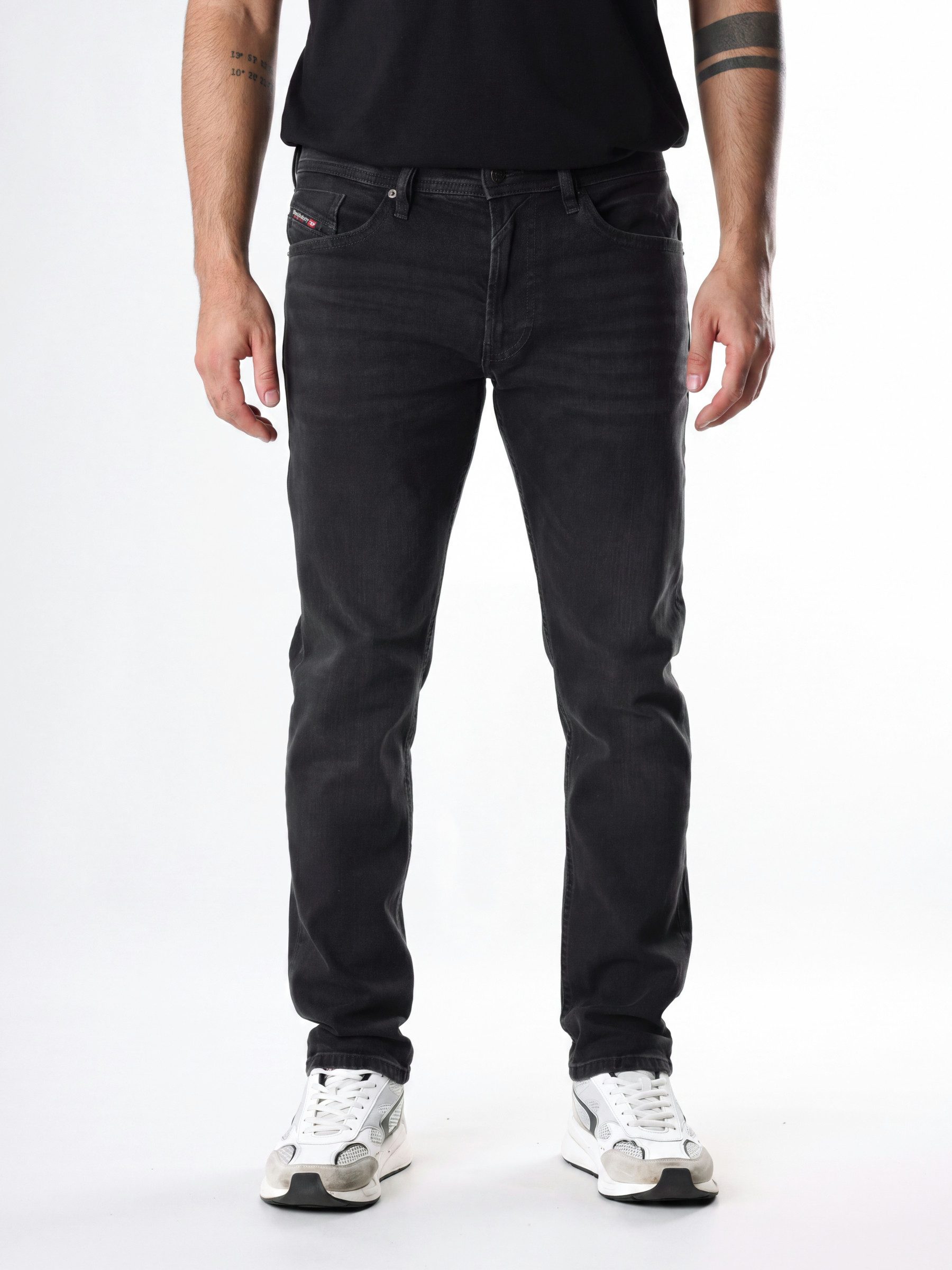 Diesel Slim-fit-Jeans niedrige Leibhöhe - THOMMER-R - Länge:32 Leichter Denim, mittlerer bis hoher Stretch