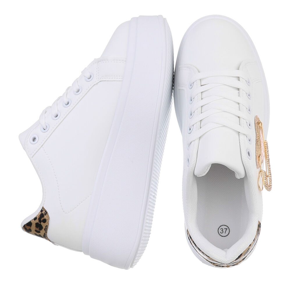 Ital-Design Damen Low-Top Freizeit Sneaker (88930474) Keilabsatz/Wedge Snea günstig online kaufen