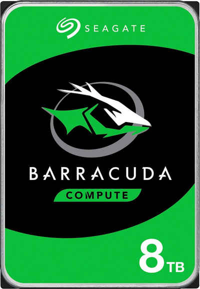 Seagate »BarraCuda« interne HDD-Festplatte (8 TB) 3,5" 220 MB/S Lesegeschwindigkeit, Bulk
