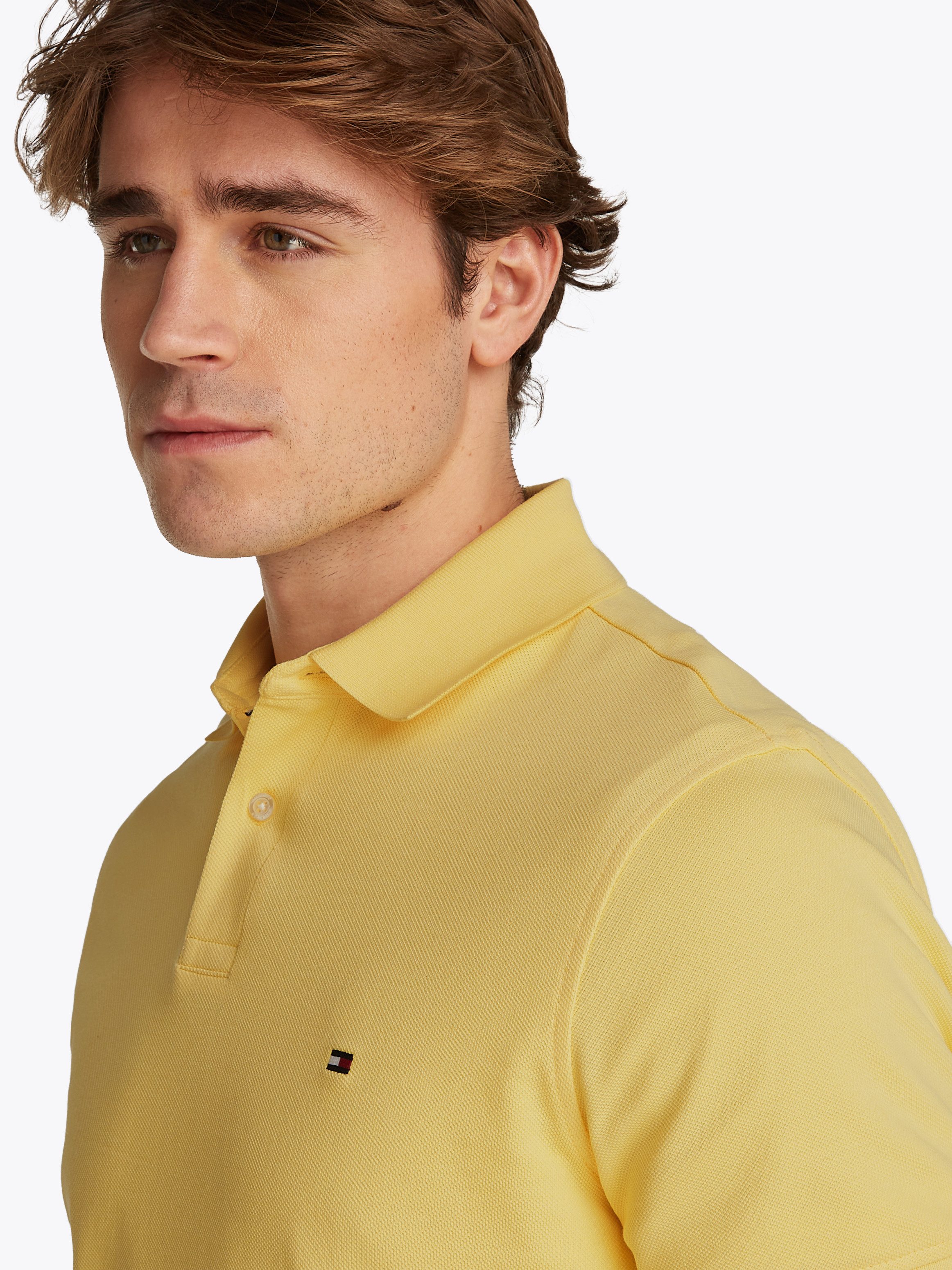 Tommy Hilfiger Poloshirt 1985 REGULAR POLO aus hochwertiger Baumwoll-Piqué-Qualität