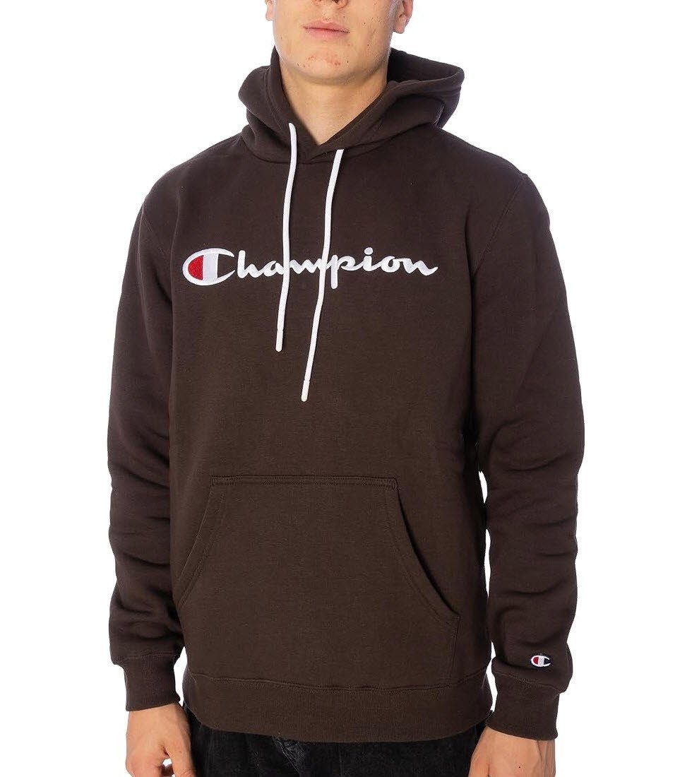 braun Herren Hoodie (1-tlg), 219203 Champion Kapuzenpullover Hoodie Champion Herren