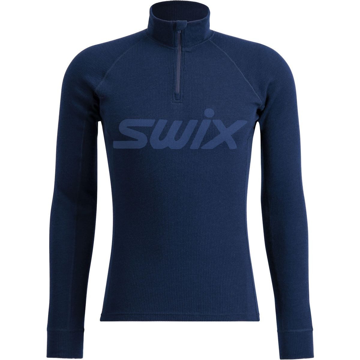Swix Funktionsunterhemd Racex Merino Half Zip M, Phantom, L Hochwertiger Baselayer aus Merinowollmischung für optimalen Komfort
