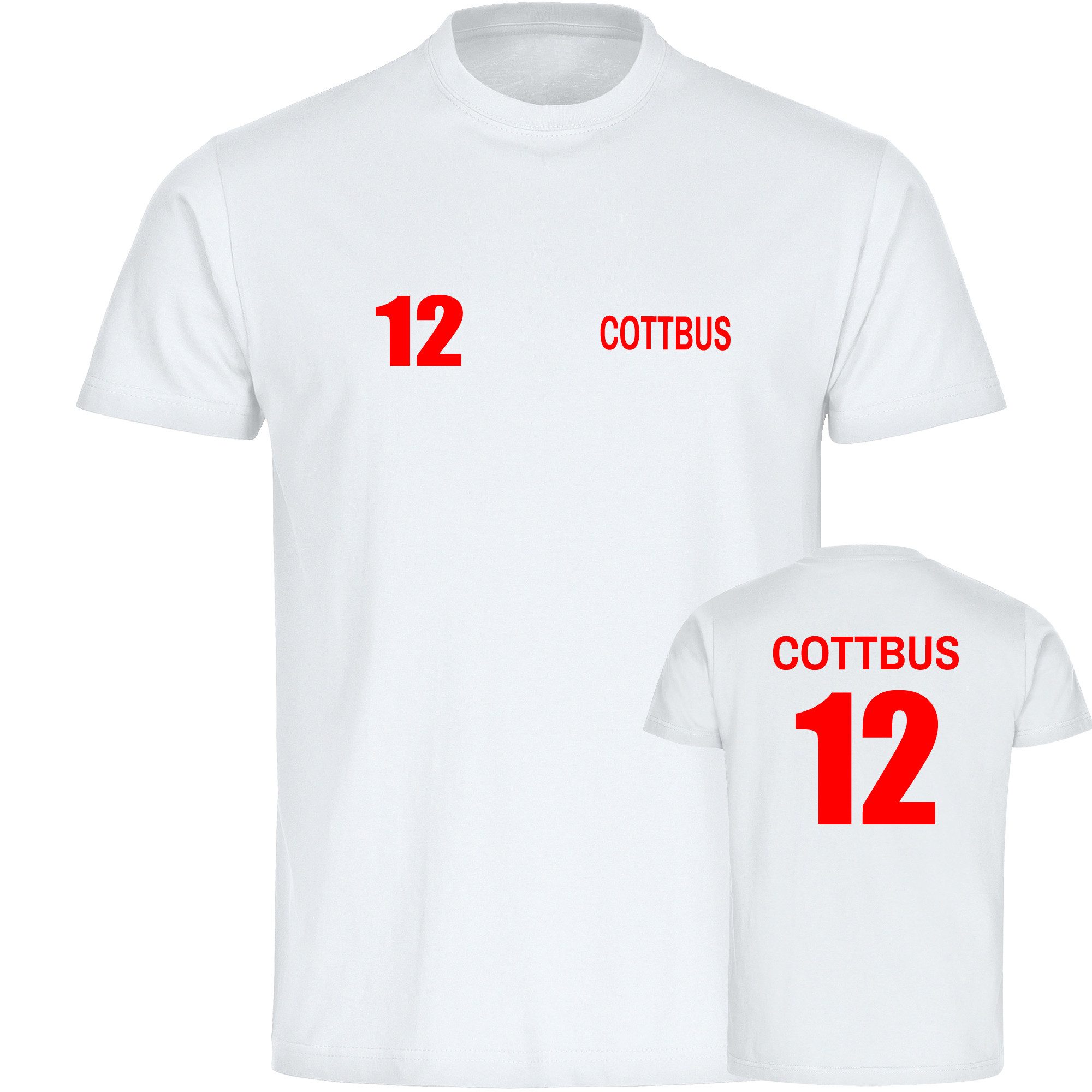 multifanshop T-Shirt Herren Cottbus - Trikot günstig online kaufen