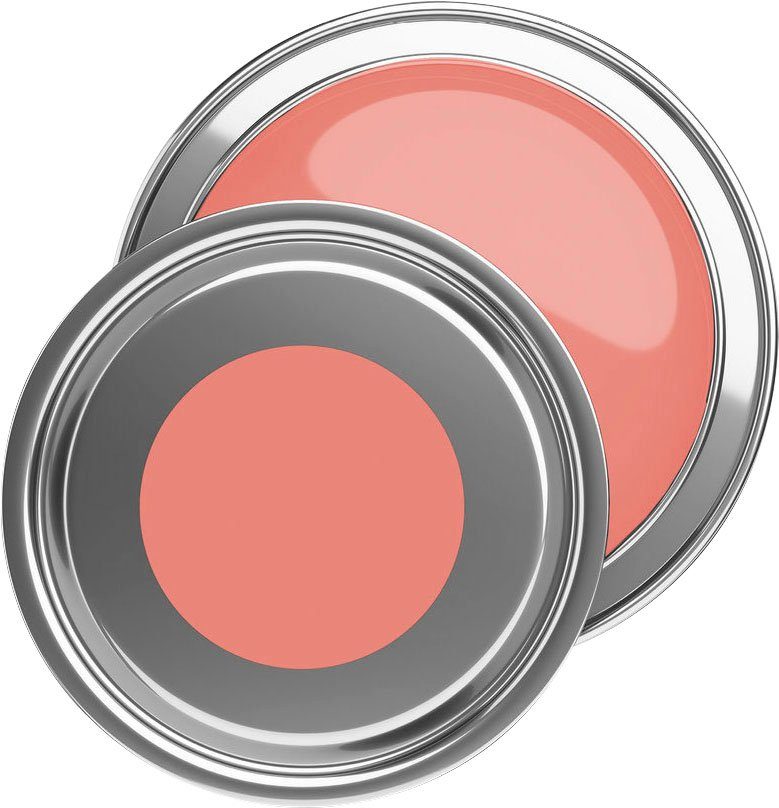 Premium peachy Farbwelt Tuchmatt Schlafzimmer, c2029 Wohnzimmer, PURO Wandfarbe Innenwandfarbe Flur Pink pink, ideal Küche, pink A.S. und peachy Création für