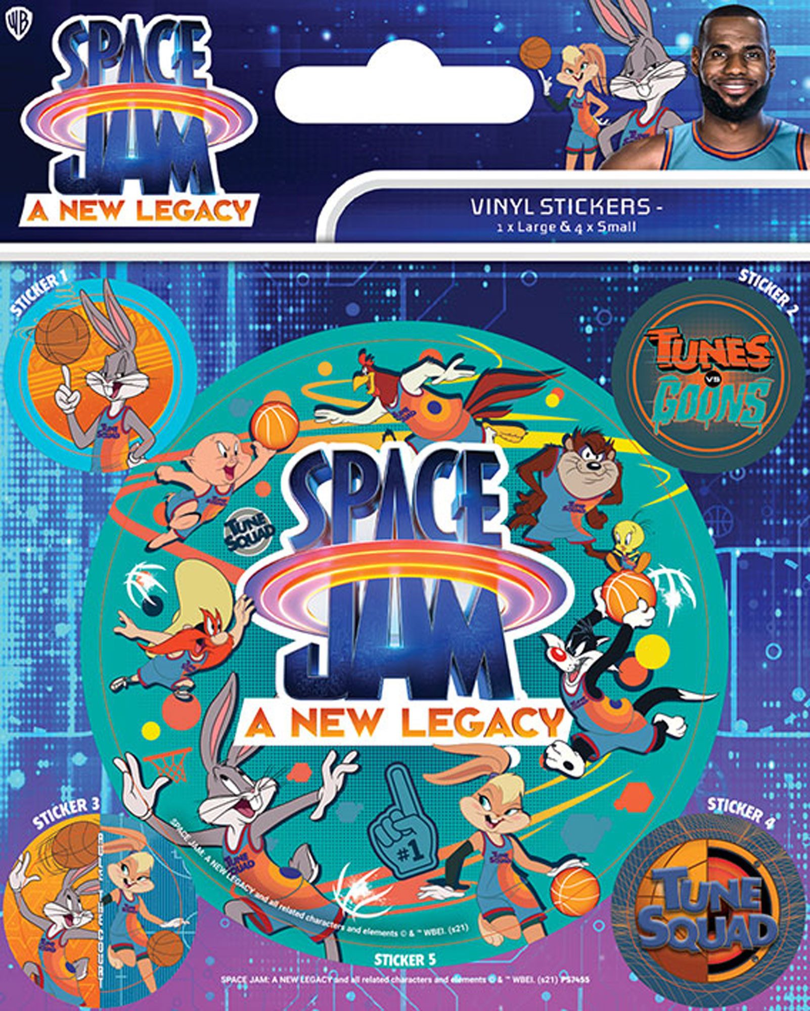 Sticker Space Jam - Sticker-Sets - Power
