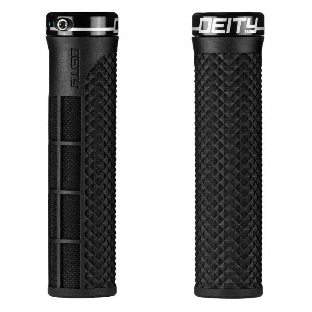 Deity Fahrradlenkergriff Deity Lockjaw Griffe Schwarz, 132 mm Länge, 32 mm Durchmesser, 104 g