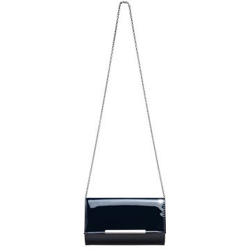 Caspar Clutch TA515 elegante Damen Metallic Lack Clutch Tasche Abendtasche