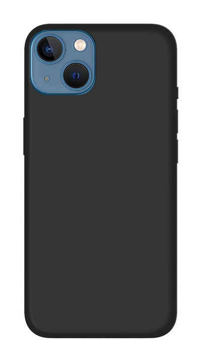 cofi1453 Handyhülle Silikon Hülle Basic fürt iPhone 13 Mini Case Soft, Hochwertige Silikonhülle, Bumper aus flexiblem weichem TPU Kunststoff