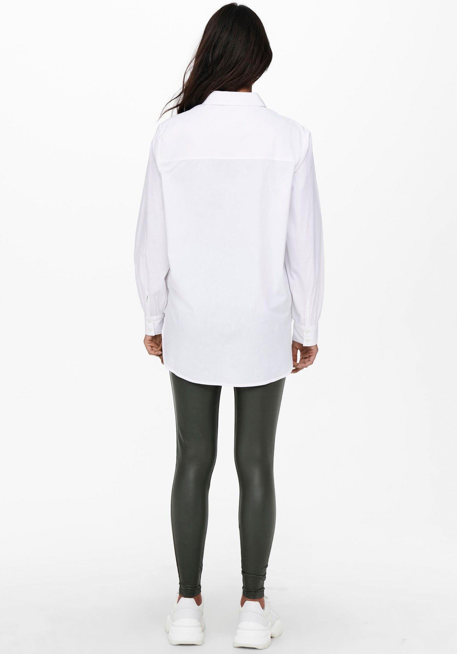 WVN NEW L/S Longbluse SHIRT ONLNORA ONLY White