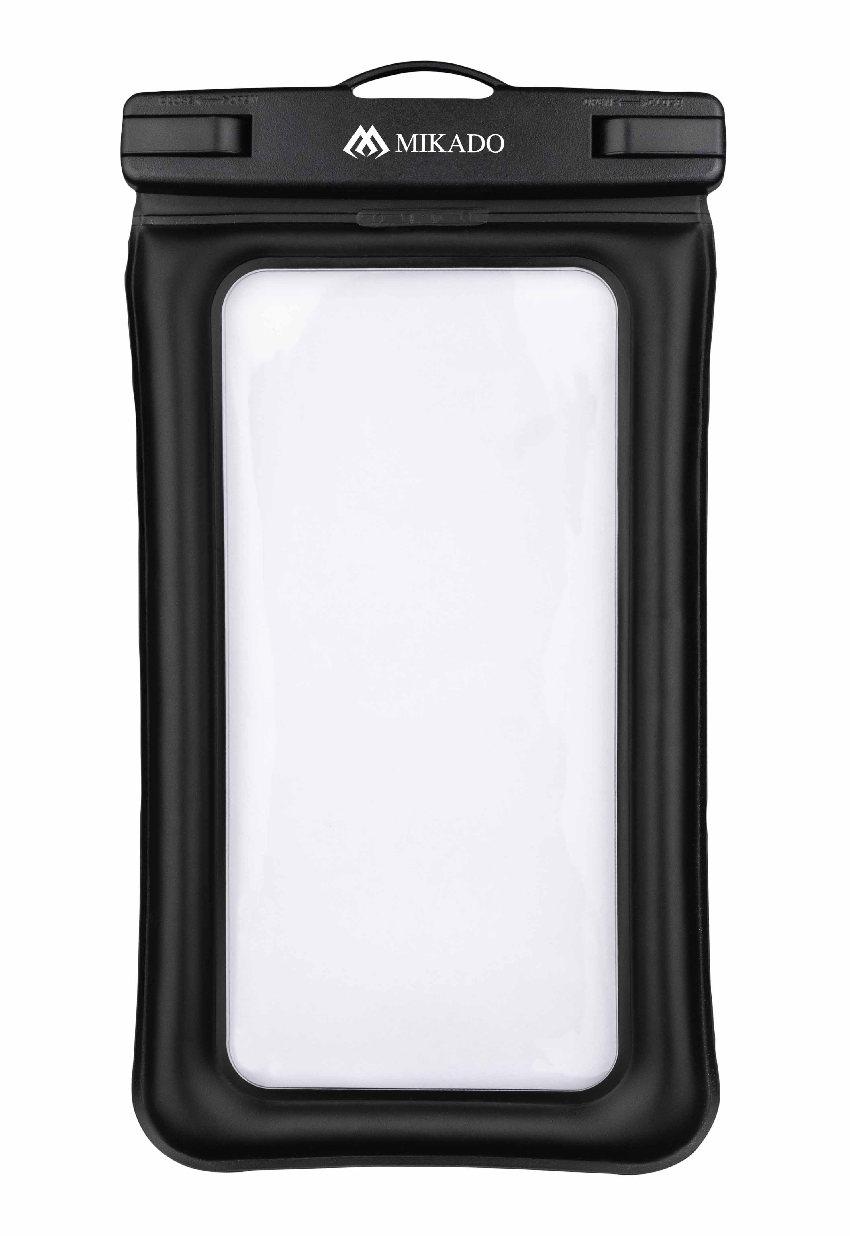 MIKADO Total Fishing Handyhülle Schwimmende Handyhülle - wasserdicht 20x11cm - Angeln Camping Wandern