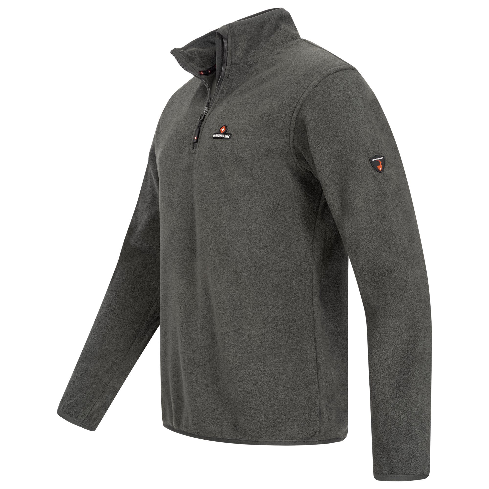 Höhenhorn Fleecepullover Skyja Herren Fleece Pullover für Männer Sweatshirt 1/4 Zip Microfleece – Bild 2 von 5